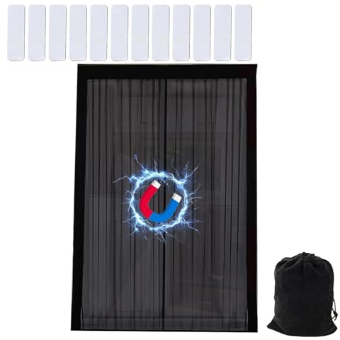 Dexpally Zanzariera Magnetica Roulotte Zanzariera Camper con Magnetismo 150x110cm Rete Anti-Insetti Robusta per Furgone, Van, Camping con Chiusura Automatica