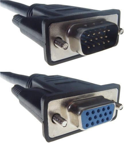 Connekt Gear 30m HD15M to HD15F Double Shielded Fully Wired VGA Extension Cable