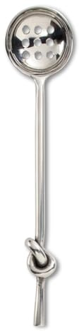 Abbott Collection Stainless Steel Knot Handle Olive Spoon