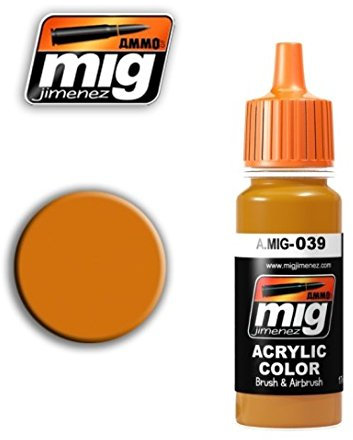 AMMO MIG-0039 Peinture acrylique rouille légère (17 ml) Multicolore