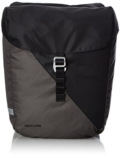 Racktime Vida Doppeltasche, schwarz, 35 x 28 x 26 cm