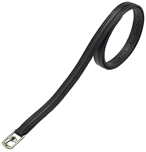 Norton Unisex Erwachsene 202032001 Gefütterte Synthetische Steigbügelriemen - Braun, N/A