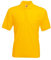 Fruit Of The Loom Men's SS033M Short Sleeve Polo Shirt, Yellow (Sunflower Yellow), Large
