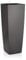 LECHUZA CUBICO Alto Premium 40 anthrazit metallic 18233