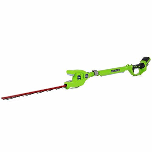 Greenworks 24V Cordless Pole Hedge Trimmer 51cm (20) - Battery and charger not included - 2200207