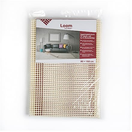 d-c-fix anti-slip rug underlay Loom | for smooth & hard floors 160 cm x 2,35 m x 2,4 mm - non-slip mat matting roll stopper pad for carpet floor