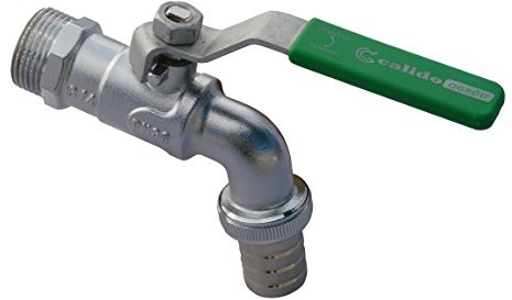 Résistant à portée de main jardin en laiton robinet du tuyau 3/4BSP calido de vanne à boisseau sphérique