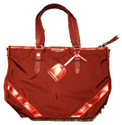 George Gina & Lucy TASCHE RICH AND LIZ FARBE RED METALLIC 46