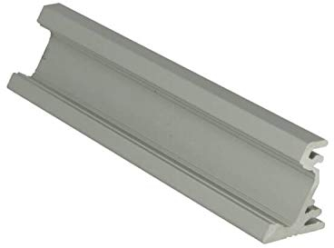 Profilo Canalina Barra Alluminio Led Anodizzato Angolare Corner Curva 30 Gradi Per Strip Led 1 Metro