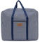 Vankra Borsa da viaggio impermeabile spessa in tessuto Oxford 600D, organizer da viaggio per coperte, piumone, cuscini, vestiti e trasferimenti (blu, M)