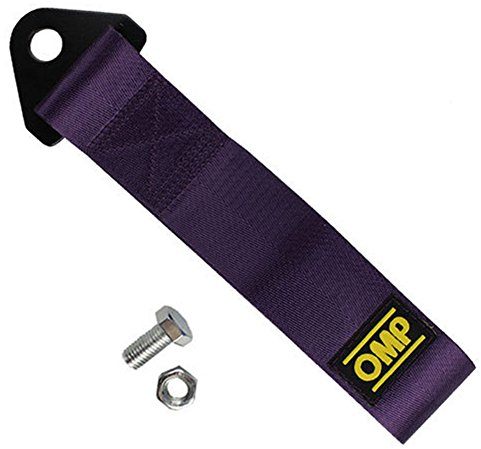 Cinghia di traino professionale da cricket, corda universale per rimorchio auto di emergenza, gancio di traino professionale universale per auto, Purple, Taglia libera