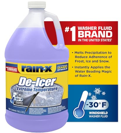 Rain-X -30°F Extreme Temperature De-Icer Windshield Washer Fluid - 1 Gallon