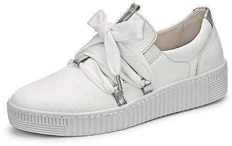 Gabor Waltz Womens Casual Trainers 2.5 UK White/Silver
