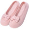 Solshine - Pantofole chiuse in cotone, da donna, modello ballerina, T002, Colore: rosa., 37/38 EU