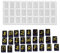 Wilsonzin Runen DIY Harzform Silikon Weissagung Harzform Runensteine Silikonform Kristall-Epoxidharz-Form Energy Symbol Kunstharz Gießen Form Schimmel für Schmuck Handwerk Machen