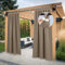 PONY DANCE Cortinas Ocultantes Interior y Exterior con Patas