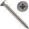 OPIOL QUALITY® Blechschrauben mit Senkkopf und Kreuzschlitz H DIN 7982 / ISO 7050 2,2x6,5 mm aus Edelstahl A2 V2A (10 Stück) Selbstschneidend Phillips Form C mit Spitze