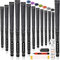 SAPLIZE 13 Golf Grips with Full Regrip Kit Medium Multi-Compound Hybrid Golf Club Grips - Black