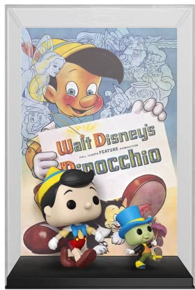 Funko Pop! Movie Poster: Disney - Pinocchio - Vinyl-Sammelfigur - Geschenkidee - Offizielle Handelswaren - Spielzeug Für Kinder und Erwachsene - Modellfigur Für Sammler und Display