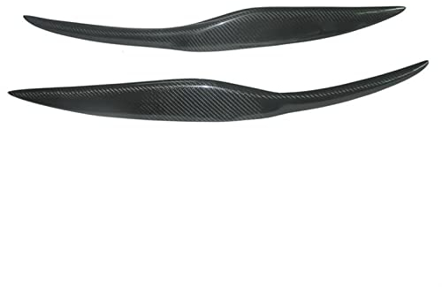 SJZC Für F&ord Fiesta MK7 2009-2012Frontscheinwerferabdeckung Scheinwerferlampe Augenlid Augenbrauenverkleidung Auto Licht Augenbraue