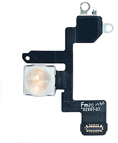 Johncase New OEM Flash Light Flex Cable Replacement Part Compatible for iPhone 12 Mini 5.4 (All Carriers)