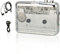 Portable Cassette Player with Headphone, Cassette Tape to MP3 Converter, Walkman Cassette Tape Player, Cassette Recorder FM Radio Stereo with Speaker, Audio Music Cassette Converter