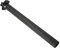 Agatige Carbon Sattelstütze Rennrad Sattelstütze MTB Mountainbike gefederte Sattelstütze schwarz(31.6 * 350mm)