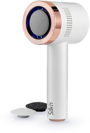 Silk'n I Elektrischer Hornhautentferner I VacuPedi I Hornhautentferner mit Vakuumsystem I Roségold