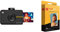 KODAK Step Touch | 13MP Digitalkamera & Instant-Drucker | Schwarz & 2 x3 Premium Zink Fotopapier (100 Blatt) Kompatibel mit Kodak PRINTOMATIC-, Kodak Smile- und Step-Kameras und -Druckern