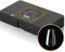 Apres Gel-X Sculpted Coffin Short 2.0 Box of Tips, 14 Sizes, 600 Pieces, Black, 600 Count (Pack of 1), black, Short