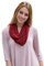 Lina & Lily Modal Premium Jersey Loop Schal für Damen Herren (Dunkelrot)