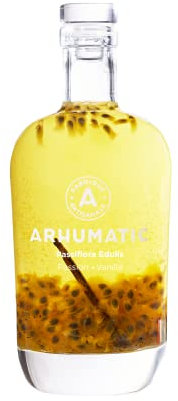ARHUMATIC - Punch au Rhum - Passion Vanille (Passiflora Edulis) - 29% Alcool - Origine : France - A servir en digéstif ou apéritif - Fabrication artisanale - 35 cl