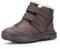 FitVille Winterstiefel Herren Winterschuhe Extra Breit Schneestiefel Warm Gefüttert Wanderstiefel mit Klettverschluss Rutschfeste Trekkingschuhe Wasserdicht Outdoor Boots, Braun, 49 EU Weit