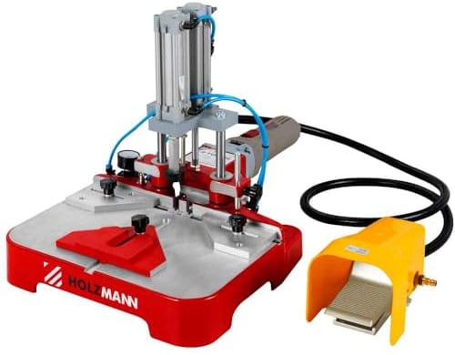 Holzmann Fresatrice pneumatica a doppia scanalatura KNF2PNEU