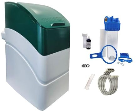 Descalcificador De Agua Sin Electricidad Kube 8l Válvula Volumétrica Mecánica - Completa Con Accesorios