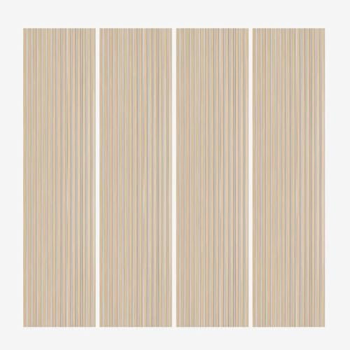 ProduceShop 4 x panneau mural insonorisant décoratif 240x60cm bois bouleau Kover-OW