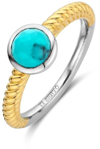 TI SENTO MILANO Damen-Ring Chevalièr aus 925er Silber, Sterling Silber