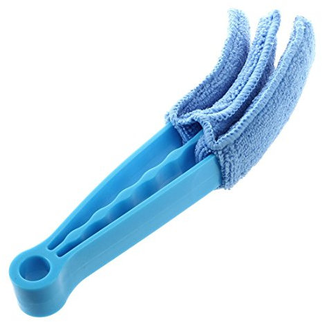 Kueohse Kueohse (R) Mikrofaser Klimaanlage Fensterlaeden Reiniger mit Einer Reinigungsbuerste