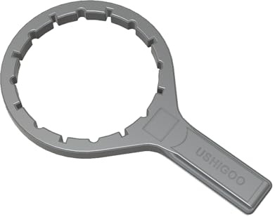 USHIGOO FART Wrench – Premium Rotary Tumbler Lid Tool for Frankford Arsenal 7L & Lite | Durable Lid Wrench | Easy Open/Close – Protects Hands & Prevents Slips (Gray)