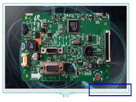 Scheda madre del monitor BN41-02175A (equivalente a BN41-02175D) con test positivo - i monitor Compatibile con Samsung S22D360, S24D360, S27D360, S22E360, S24E360, S27E360, LS24D360(27 inch touch)