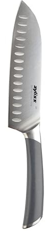 Zyliss Comfort Pro Santoku Messer 18 cm, Deutscher Edelstahl, Küchenmesser | Scharfes Santokumesser, Eisgehärtete Extrem Scharfe Klinge, Ergonomischer Griff, Full Tang, Profi Messer, 10 Jahre Garantie