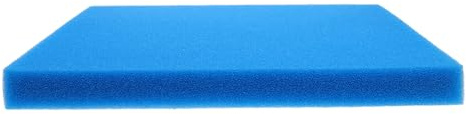 Happyyami Aquarium Filtermatte Blau Hochdicht Feinfaservlies Filtermaterial für Fischbecken Teichfilter Medien Pad zur Wasserreinigung und Einfacher Austausch