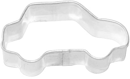 Birkmann, Ausstechform Auto, 5 cm, Weißblech