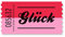 corpus delicti :: GLÜCK – 100 Stück Wertmarken von der Rolle – Marken/Abreißbons/Billetts/Tickets/Coupons