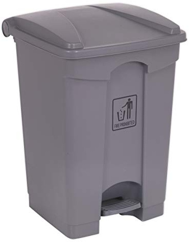 Sealey Bm60 Pedal Bin 45Ltr Plastic