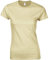 Gildan Ladies Soft Style Short Sleeve T-Shirt (M) (Sand)