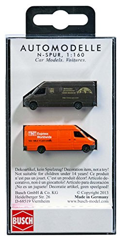 Busch 8338 - Zwei Mercedes Sprinter UPS und TNT, Fahrzeug