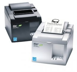 POS-Cardsysteme Star TSP143IIIW, WLAN, 8 Punkte/mm (203dpi), Cutter, weiß