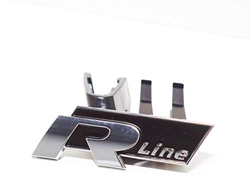 VW Original Cc R-Line Schriftzug Embelm Logo Für Kühlergrill