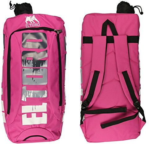 elToro Bogenrucksack Tournament + Pfeilröhre in Pink, Rucksack, Zubehör für Bogenschießen, Bogensport, Pfeil und Bogen
